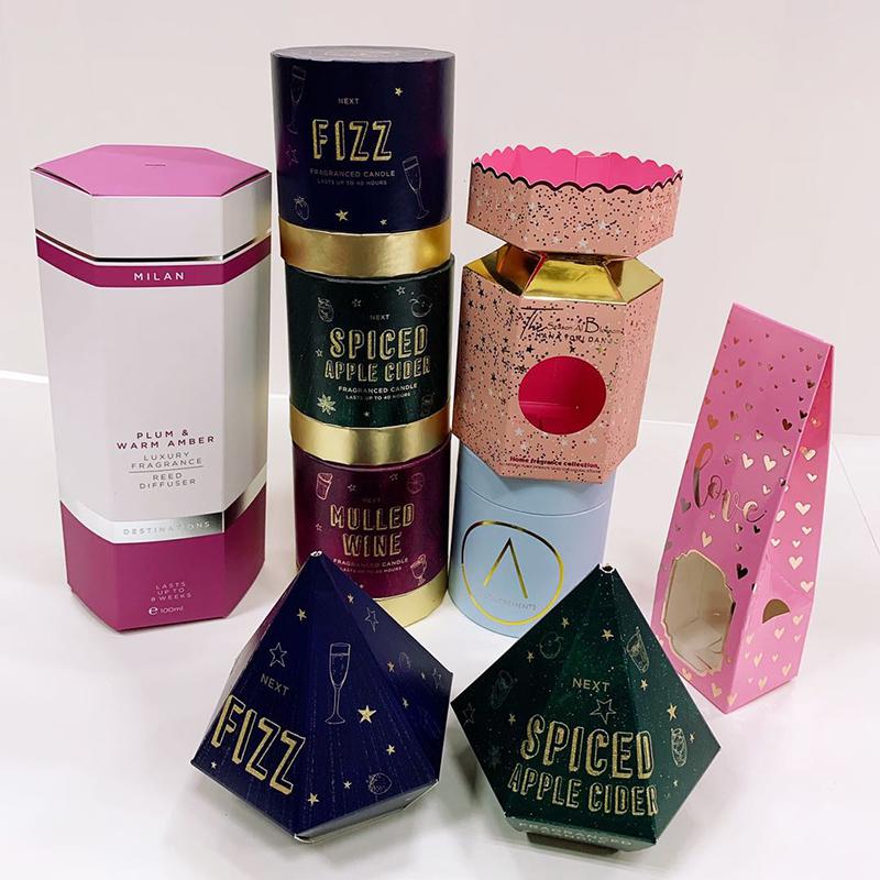 惠山化妆品包装盒、异形包装盒、异形礼盒、异形纸盒定制印刷